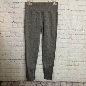 Gray Cement Style Yoga Workout Leggings Women Pants Size: X-Large